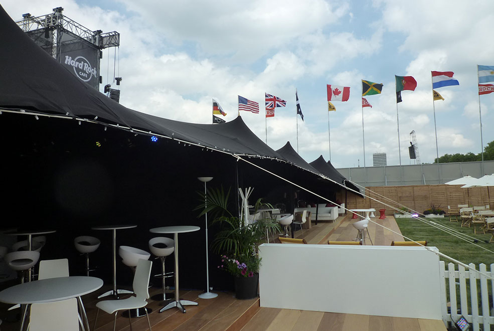 Flooring & Staging for Stretch Tents Ten by Fifteen Structures