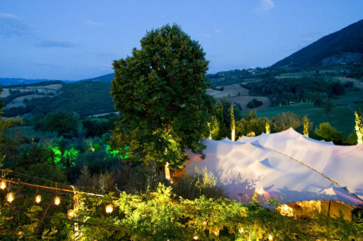 Beige Stretch Tent Tuscany