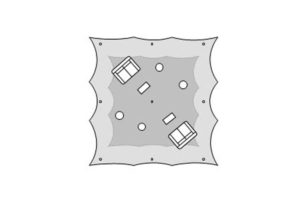 Hospitality floorplan 10x10