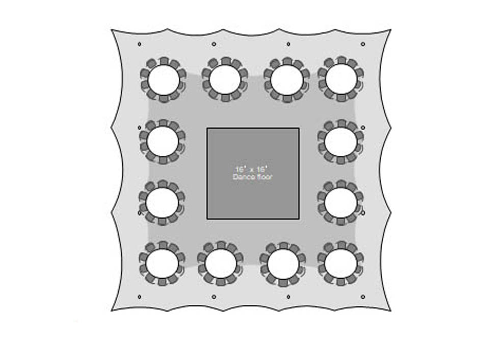 Corporate Event floor plan